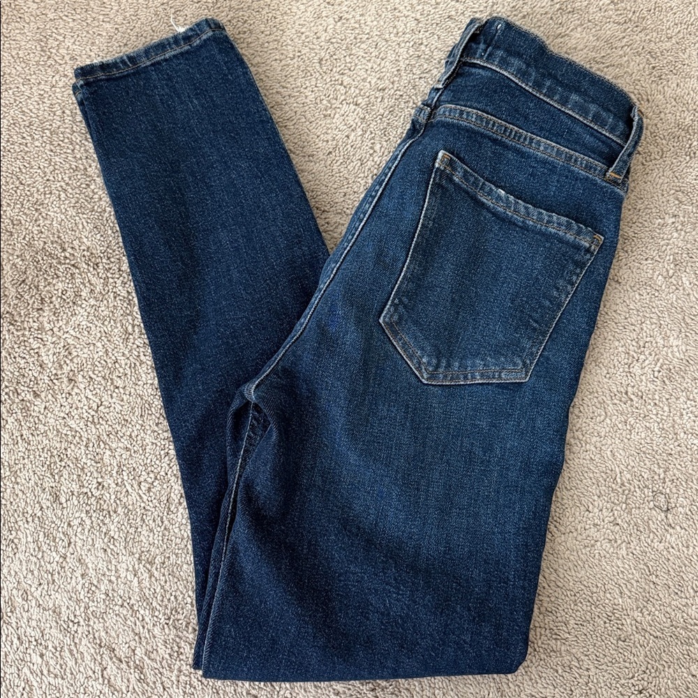 AGOLDE Nico High Rise Slim Fit Jeans Dark Wash Size 24 - Picture 4 of 6
